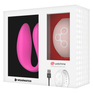 VIBRADOR PARA CASAL WEARWATCH COM CONTROLO REMOTO (FÚCSIA / ROSA) - Image 7
