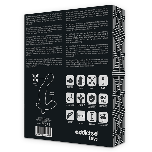VIBRADOR PROSTÁTICO REALÍSTICO ADDICTED TOYS