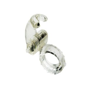 ANEL VIBRATÓRIO CONEJILLO TRANSPARENTE LIBID TOYS - Image 2