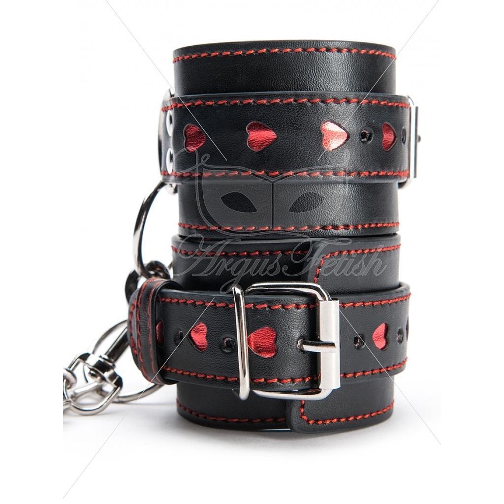 ALGEMAS PARA OS TORNOZELOS HEART ARGUS FETISH ARGUS TOYS