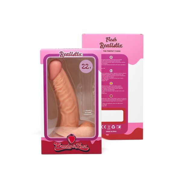 DILDO REALISTICO REALISTIX MOD.4 22,5CM CANDY LUST