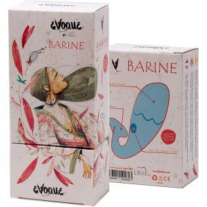 OVO VIBRATÓRIO RECARREGÁVEL COM COMANDO BARINE ROXO EVOQUE - Image 5