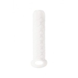 MANGA COM EXTENSÃO PARA O PÉNIS HOMME LONG BRANCO LOLA GAMES 9-12CM - Image 1