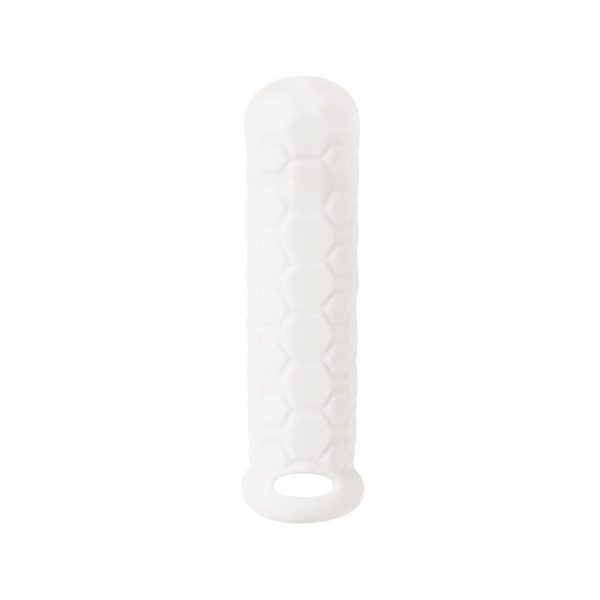 MANGA COM EXTENSÃO PARA O PÉNIS HOMME LONG BRANCO LOLA GAMES 11-15CM