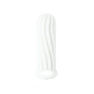 MANGA COM EXTENSÃO PARA O PÉNIS HOMME WIDE BRANCO LOLA GAMES 11-15CM 6 MANGA COM EXTENSÃO PARA O PÉNIS HOMME WIDE BRANCO LOLA GAMES 11-15CM - Image 3