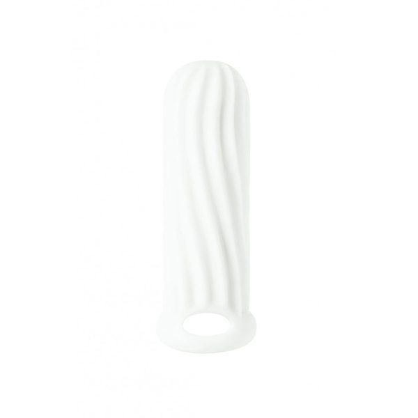MANGA COM EXTENSÃO PARA O PÉNIS HOMME WIDE BRANCO LOLA GAMES 11-15CM 2 MANGA COM EXTENSÃO PARA O PÉNIS HOMME WIDE BRANCO LOLA GAMES 11-15CM