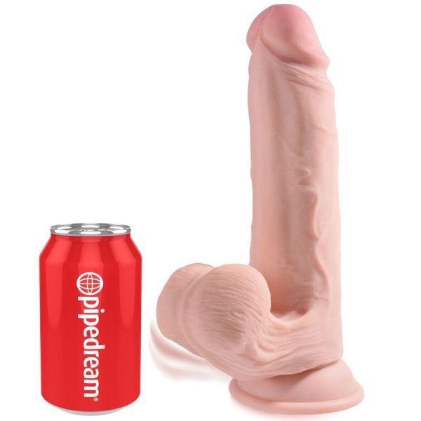 DILDO REALÍSTICO 3D SWINGING BALLS | 20.3 CM