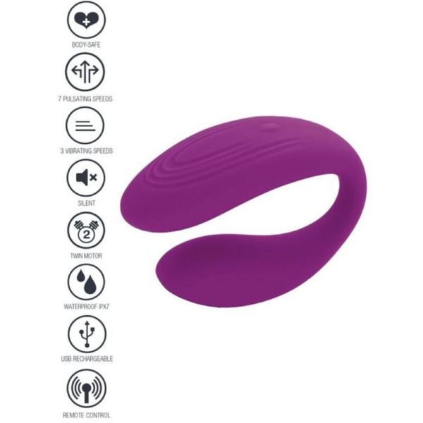 VIBRADOR PARA CASAIS BOUND LOVE
