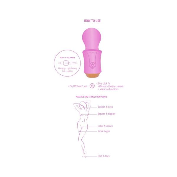 VARINHA THE TRAVELLER WAND (FUCSIA)