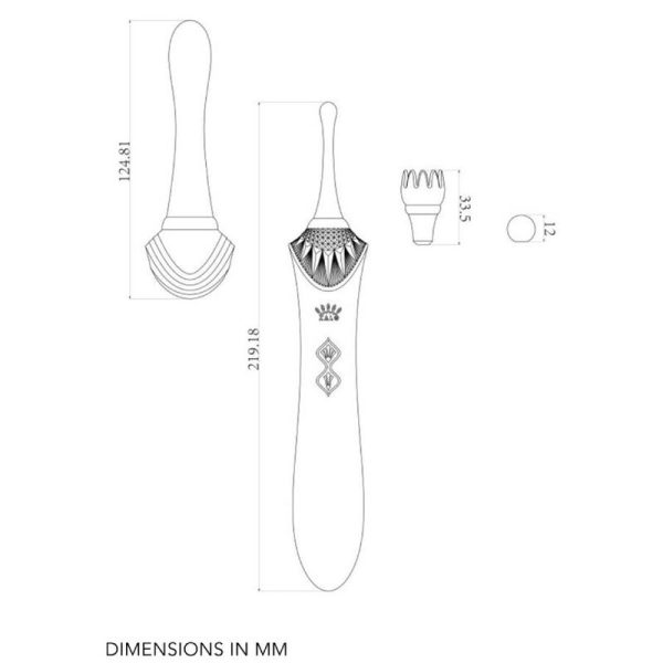 MASSAJADOR ZALO BESS 2 (PRETO) 10 MASSAJADOR ZALO BESS 2 (PRETO)