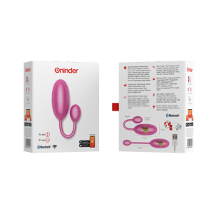 ONINDER - TOKYO HUEVO VIBRADOR ROSA 7.5 X 3.2 CM - APP GRATUITA - Image 8