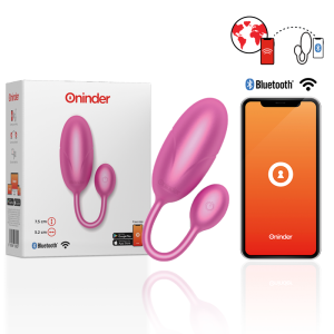 ONINDER - TOKYO HUEVO VIBRADOR ROSA 7.5 X 3.2 CM - APP GRATUITA - Image 1