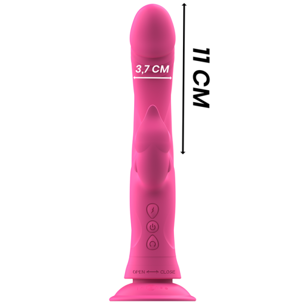 VIBRADOR RABBIT JULIO (ROSA)