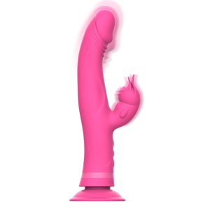 VIBRADOR RABBIT JULIO (ROSA) - Image 2