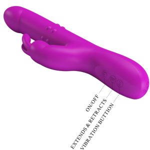 VIBRADOR RABBIT COM ROTAÇÃO REESE (ROXO) - Image 7