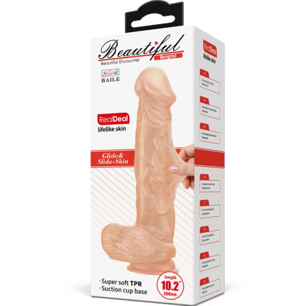 DILDO REALÍSTICO BERGRISI (FLEXÍVEL) | 26 CM