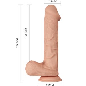 DILDO REALÍSTICO BERGRISI (FLEXÍVEL) | 26 CM - Image 8