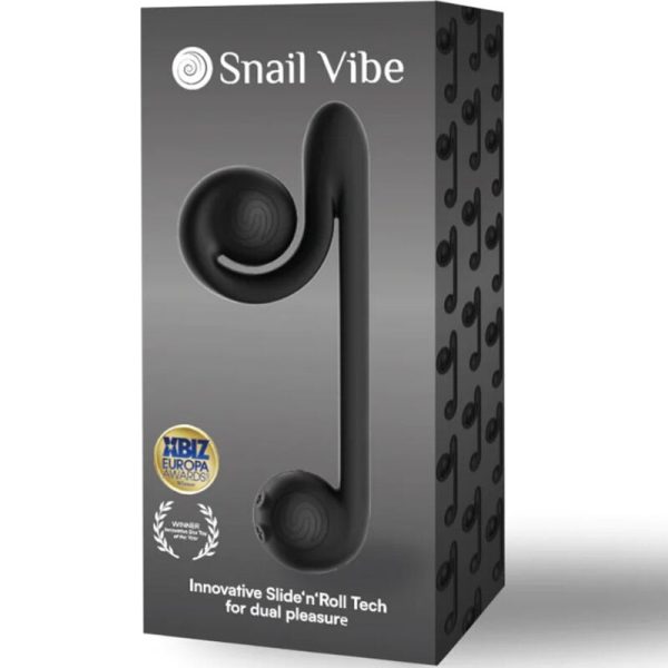 VIBRADOR SNAIL VIBE MULTIACTION (PRETO)
