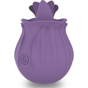 ESTIMULADOR DE CLÍTORIS COM LÍNGUA VIOLET (BASE MAGNÉTICA) - Image 2