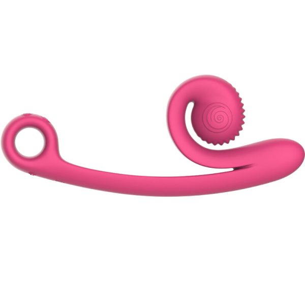 VIBRADOR SNAIL VIBE CURVE (ROSA)