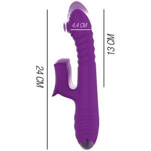 VIBRADOR RABBIT IGGY UP AND DOWN (ROXO) - Image 3