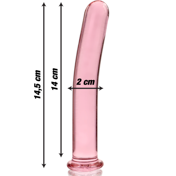 PLUG ANAL CRISTAL NEBULA #8 (ROSA) | 14,5CM