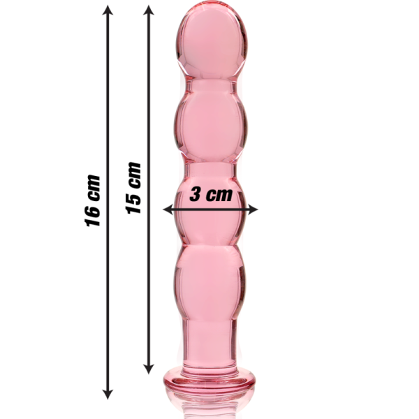 PLUG ANAL CRISTAL NEBULA #10 (ROSA) | 16,5CM