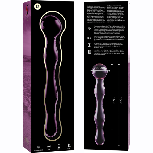 PLUG ANAL CRISTAL NEBULA #13 (ROSA) | 18CM