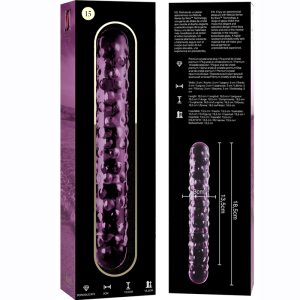 PLUG ANAL CRISTAL NEBULA #15 (ROSA) | 18,5CM - Image 6