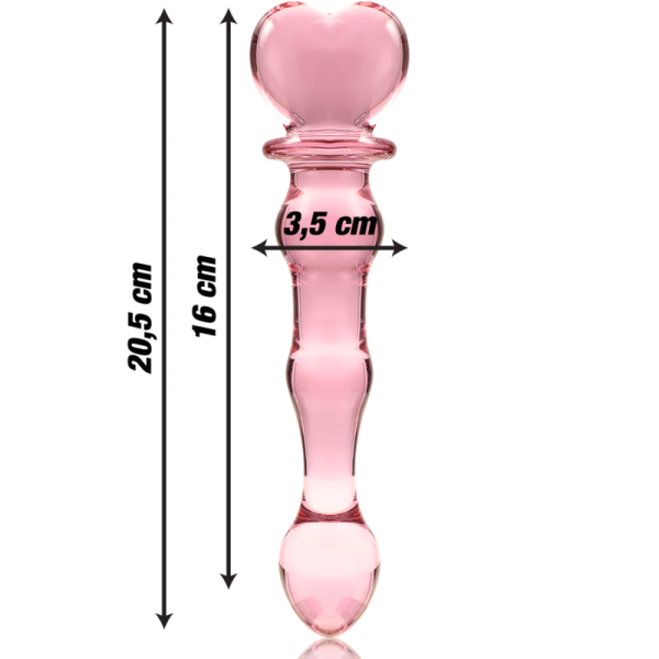 PLUG ANAL CRISTAL NEBULA #21 (ROSA) | 20,5CM