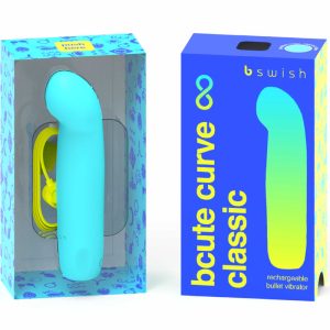 VIBRADOR DO PONTO G BCUTE CURVE INFINITE CLASSIC (AZUL) - Image 2