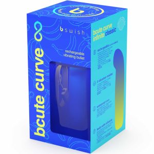 VIBRADOR DO PONTO G BCUTE CURVE INFINITE CLASSIC EDIÇÃO LIMITADA (AZUL) - Image 6