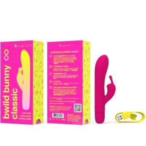VIBRADOR RABBIT BWILD BUNNY INFINITE CLASSIC (FÚCSIA) - Image 3