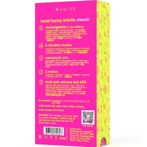 VIBRADOR RABBIT BWILD BUNNY INFINITE CLASSIC (FÚCSIA) - Image 5