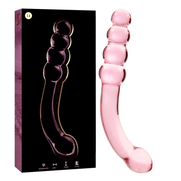 PLUG ANAL CRISTAL NEBULA #14 (ROSA) | 18,5CM