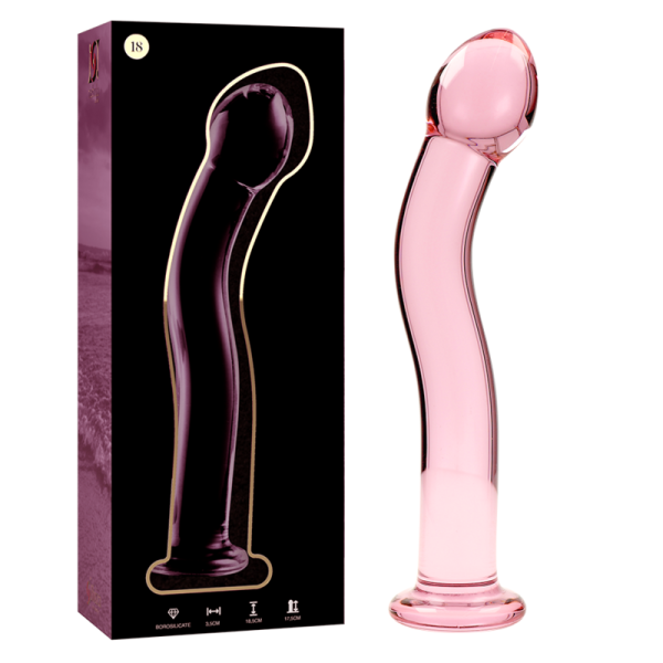 PLUG ANAL CRISTAL NEBULA #18 (ROSA) | 18,5CM
