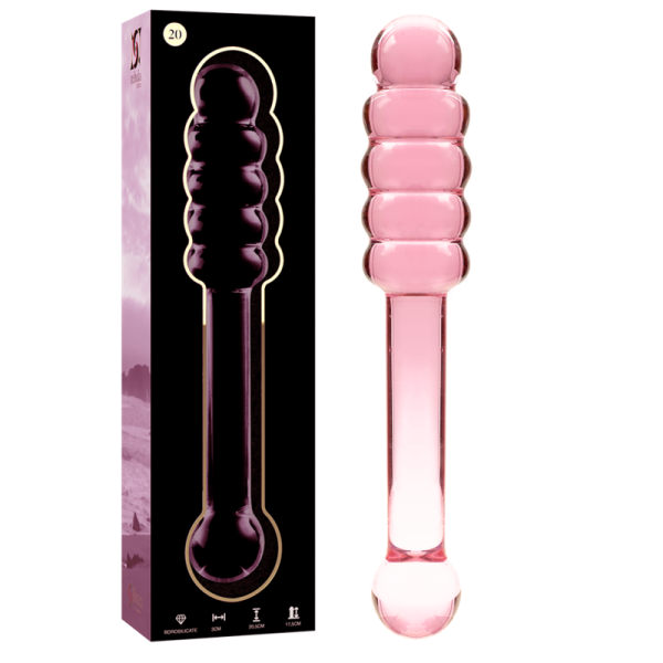 PLUG ANAL CRISTAL NEBULA #20 (ROSA) | 20,5CM