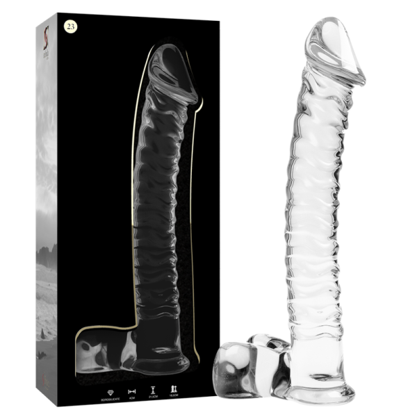 PLUG ANAL CRISTAL NEBULA #23 (TRANSPARENTE) | 21,5CM