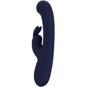 VIBRADOR RABBIT LAMAR COM MINI ECRÃ (AZUL) - Image 3