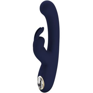 VIBRADOR RABBIT LAMAR COM MINI ECRÃ (AZUL) - Image 5