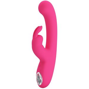 VIBRADOR RABBIT LAMAR COM MINI ECRÃ (ROSA) - Image 5