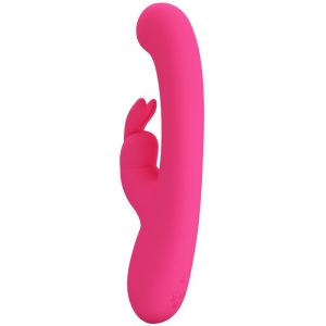 VIBRADOR RABBIT LAMAR COM MINI ECRÃ (ROSA) - Image 3