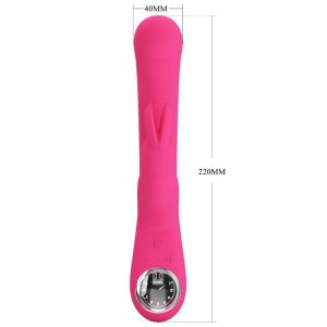 VIBRADOR RABBIT LAMAR COM MINI ECRÃ (ROSA) - Image 6