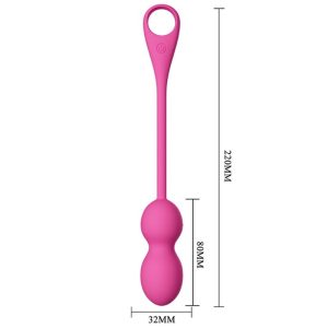 BOLAS VAGINAIS COM VIBRAÇÃO ELVIRA (ROSA) - Image 4