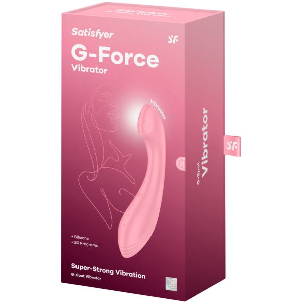 ESTIMULADOR DE PONTO G SATISFYER G-FORCE (ROSA) 5 ESTIMULADOR DE PONTO G SATISFYER G-FORCE (ROSA)