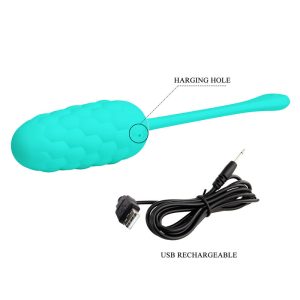 OVO VIBRATÓRIO TEXTURIZADO (AQUA) - Image 8
