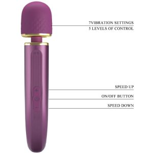 VARINHA MASSAJADORA PRETTY LOVE 7 MODOS (ROXO) - Image 8