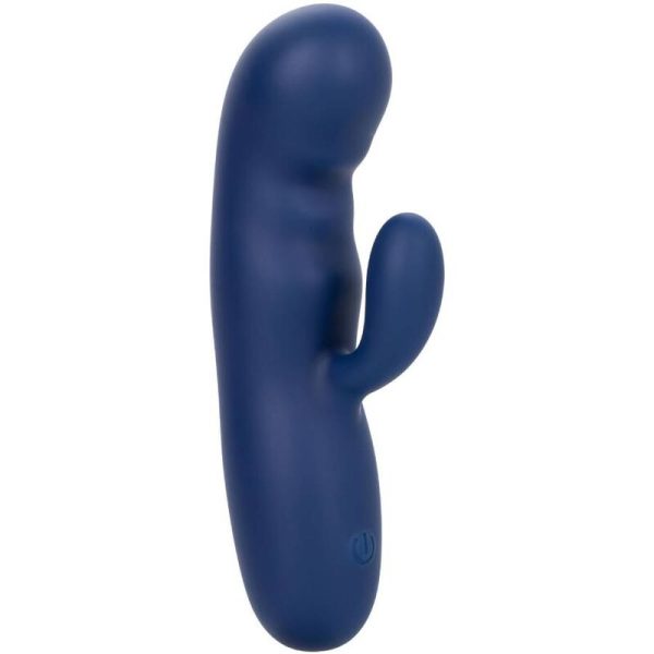 VIBRADOR RABBIT CASHMERE SILK DUO (AZUL)