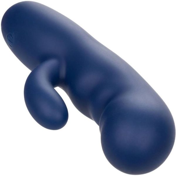 VIBRADOR RABBIT CASHMERE SILK DUO (AZUL)