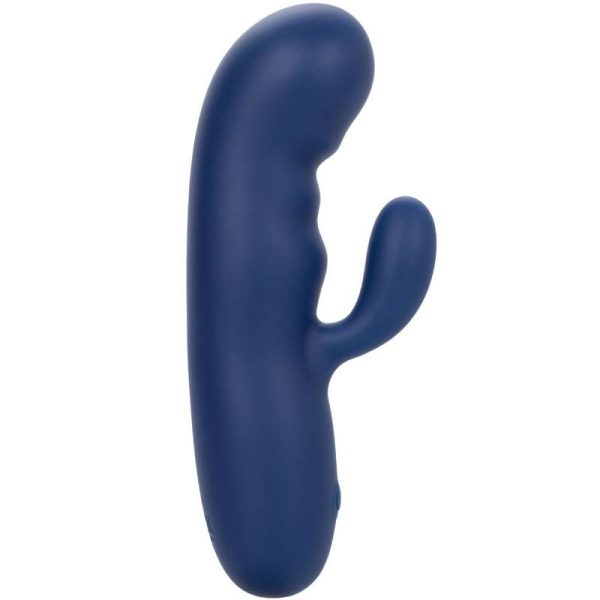 VIBRADOR RABBIT CASHMERE SILK DUO (AZUL)